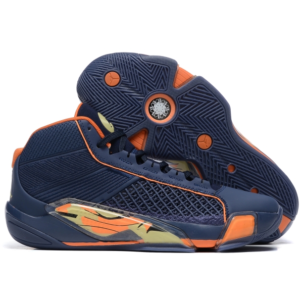Air Jordan 38 Blue Orange