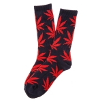 Носки HUF Black Red