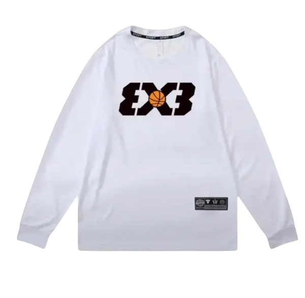 Свитшот 3×3 White